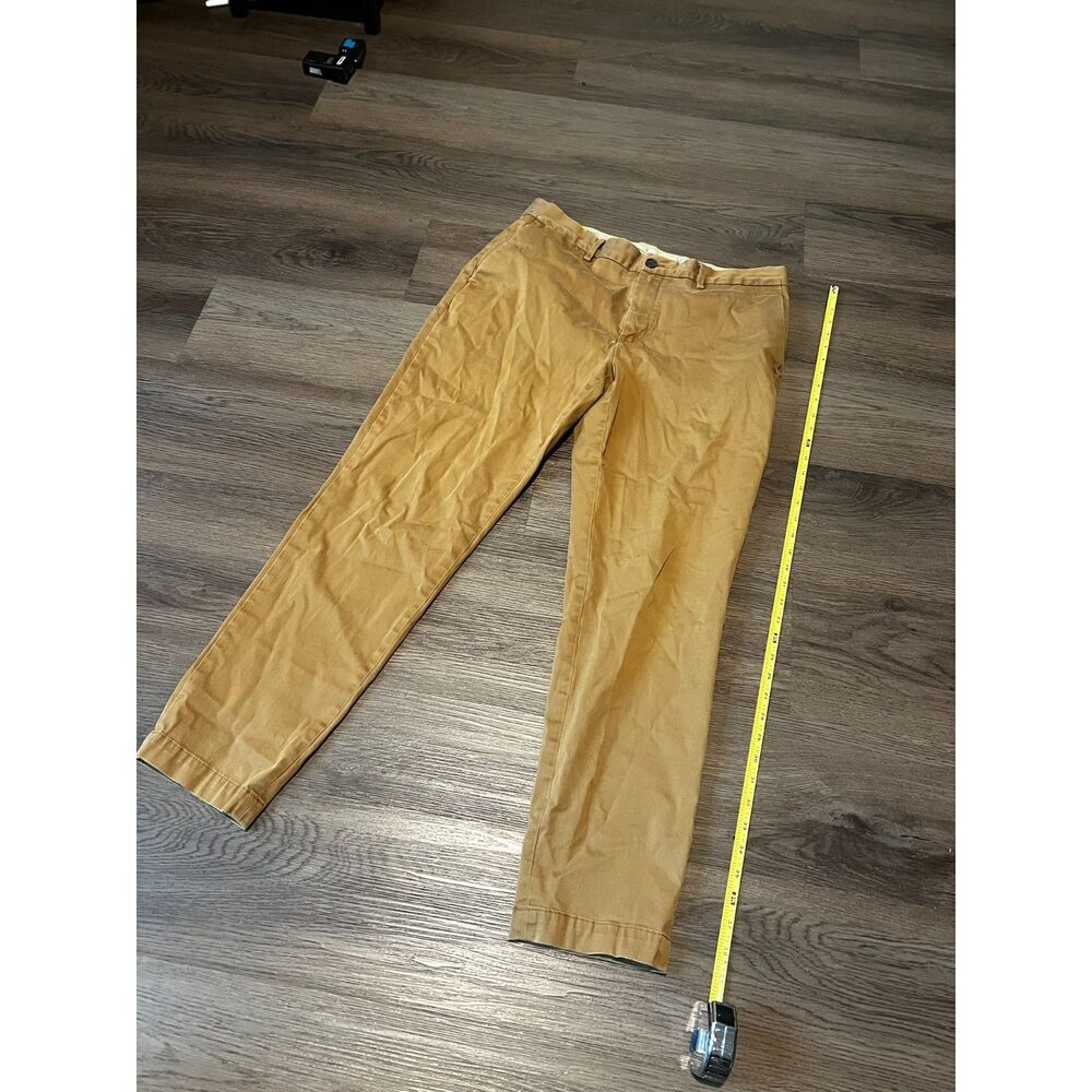 Banana Republic Tapered Fit Chino Pants Mens 35x32 Khaki Tan